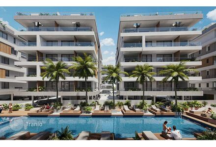 Квартира 2-комнатная студия 1+0 в Арадипу (Ливадия) площадь 50м²