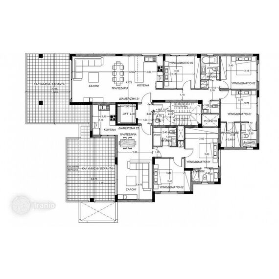Apartment 1-room 2+1 in Limassol (Limassol (downtown)) Cyprus area 172m² , 13 image