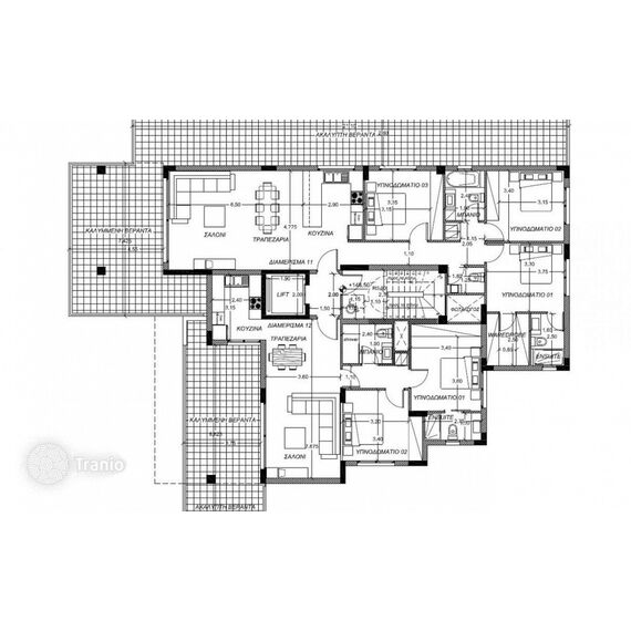 Apartment 1-room 2+1 in Limassol (Limassol (downtown)) Cyprus area 208m² , 12 image