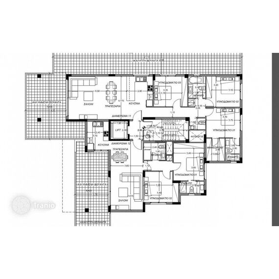 Apartment 1-room 2+1 in Limassol (Limassol (downtown)) Cyprus area 208m² , 10 image