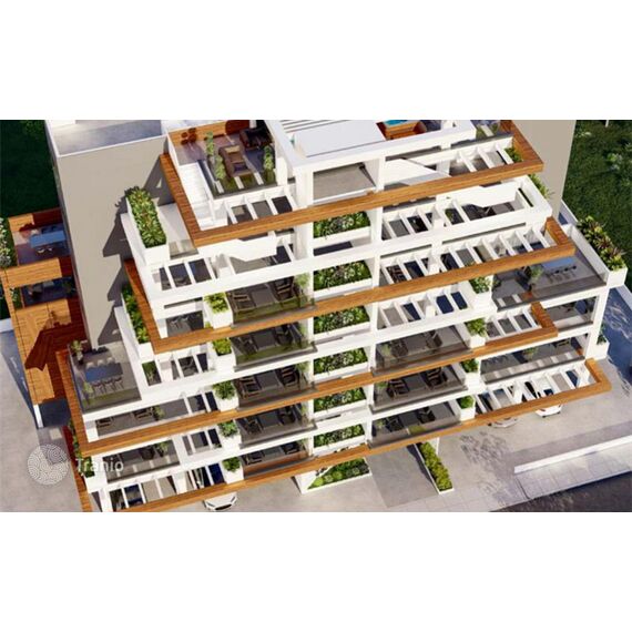 Квартира 1-комнатная в Ларнаке площадь 112м², изображение 2