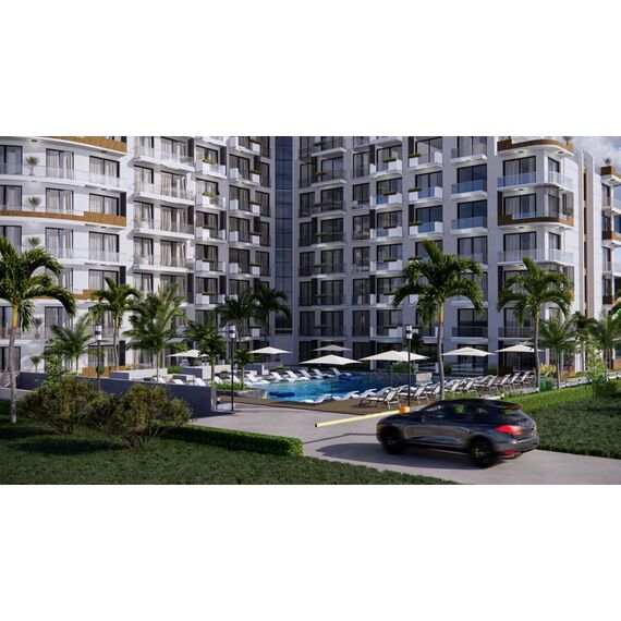 Apartment 1-room by the sea in Kazivera Cyprus area 30m² , 11 image