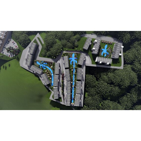 Квартира 3-комнатная 2+1 у моря в Бахчели площадь 70м², изображение 4