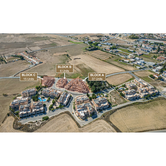 Apartment 2-room 1+1 in Larnaca Cyprus area 68m² , 14 image