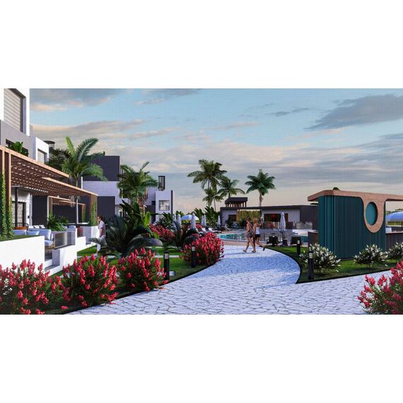 Квартира 1-комнатная у моря в Карпасе площадь 38м²