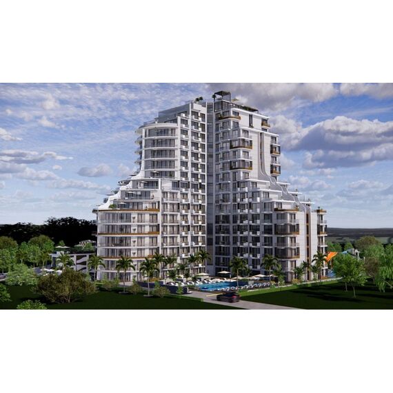 Apartment 1-room by the sea in Kazivera Cyprus area 30m² , 14 image