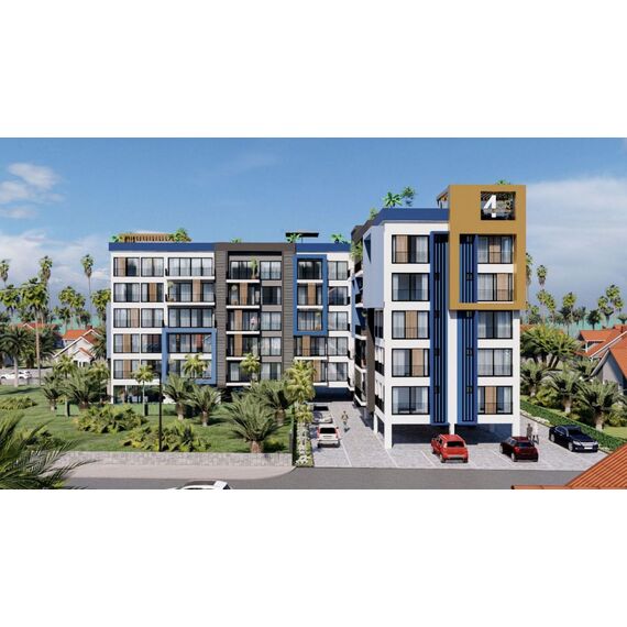 Квартира 2-комнатная 1+1 у моря в Искеле площадь 55м², изображение 4