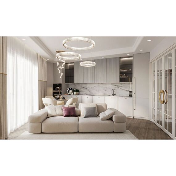 Apartment 1-room 1+0 studio by the sea in Kazivera (Kazivera) Cyprus area 30m² 2 floor, 15 image