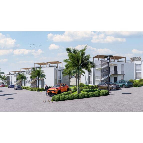 Квартира 2-комнатная 1+1 у моря в Бахчели площадь 65м², изображение 5