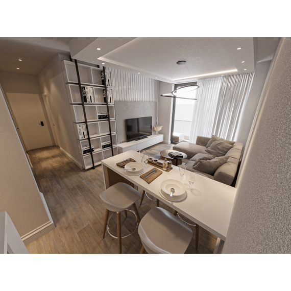 Apartment 3-room 2+1 by the sea in Karsiyaka Cyprus area 160m² , 14 image