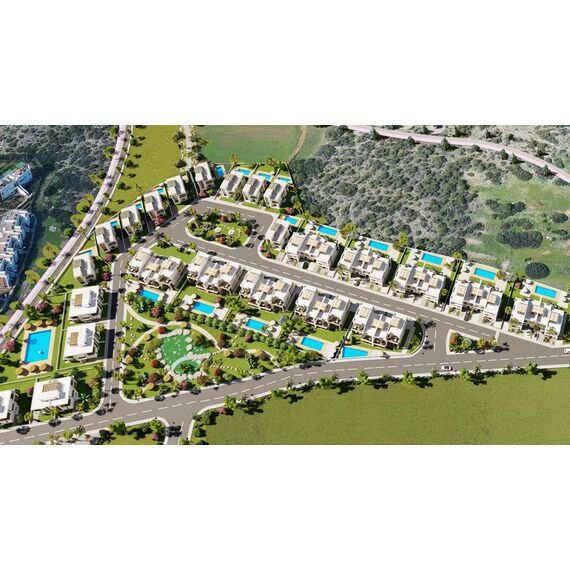 Квартира 1-комнатная студия 1+0 у моря в Эсентепе площадь 41м² 2 этаж, изображение 3