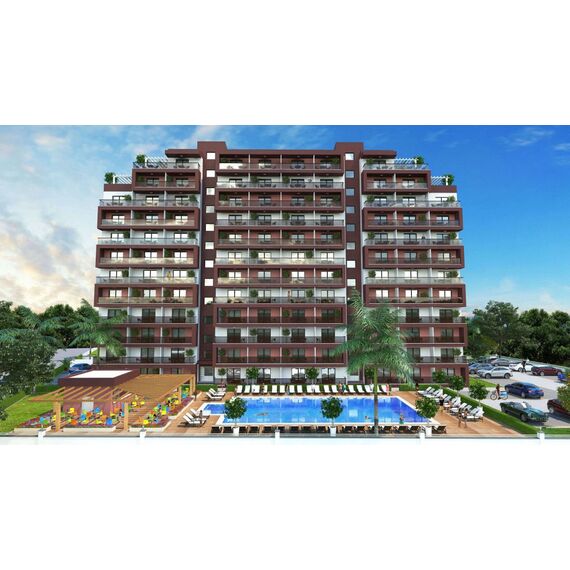 Квартира 1-комнатная студия 1+0 у моря в Искеле площадь 31м², изображение 4
