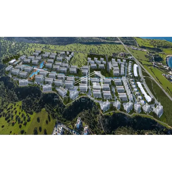 Квартира 1-комнатная студия 1+0 у моря в Эсентепе площадь 49м², изображение 17