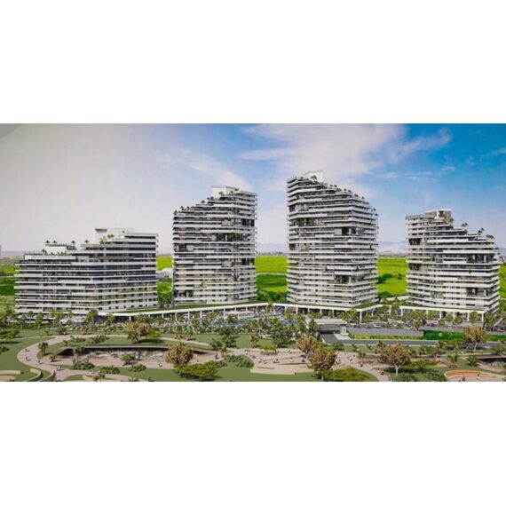 Apartment 3-room 2+1 by the sea in Iskele Cyprus area 44m² 18 floor, 2 image