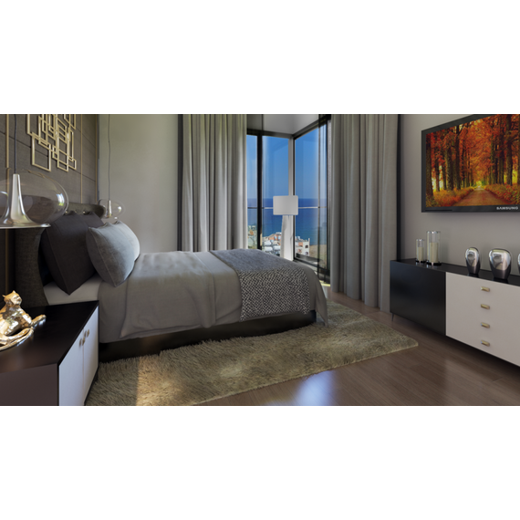 Apartment 3-room 2+1 by the sea in Kyrenia (downtown) Cyprus area 135m² , 9 image