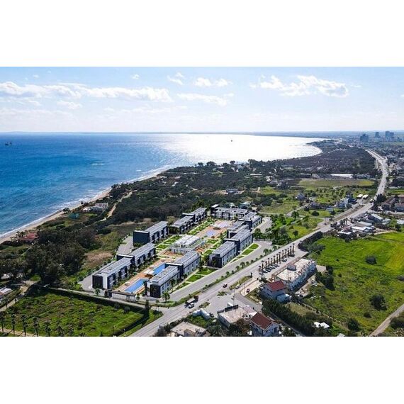 Apartment 2-room 1+1 by the sea in Iskele Cyprus area 110m² 2 floor, 3 image