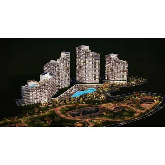 Apartment 3-room 2+1 by the sea in Iskele Cyprus area 44m² 18 floor, 15 image