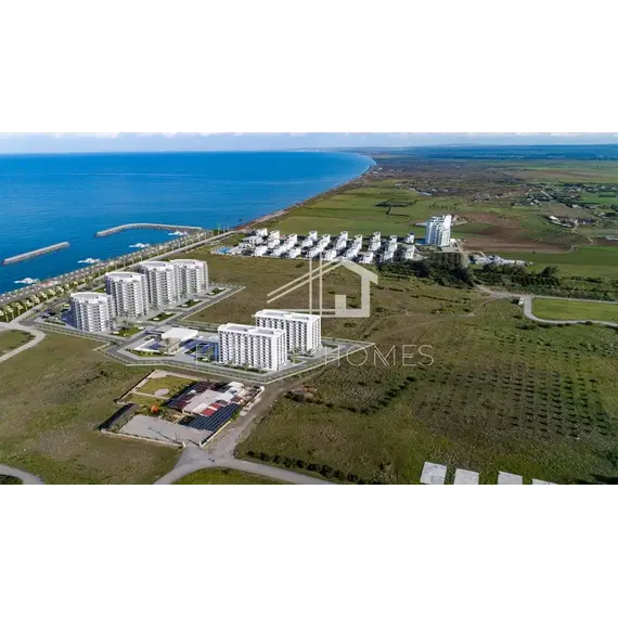 Квартира 1-комнатная студия 1+0 у моря в Газиверене площадь 37м²