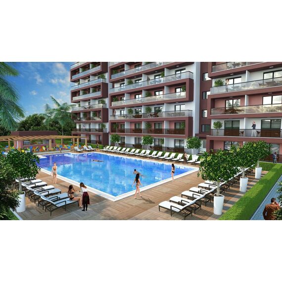 Квартира 1-комнатная студия 1+0 у моря в Искеле площадь 31м², изображение 6