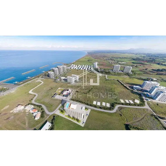 Квартира 1-комнатная студия 1+0 у моря в Газиверене площадь 37м², изображение 7