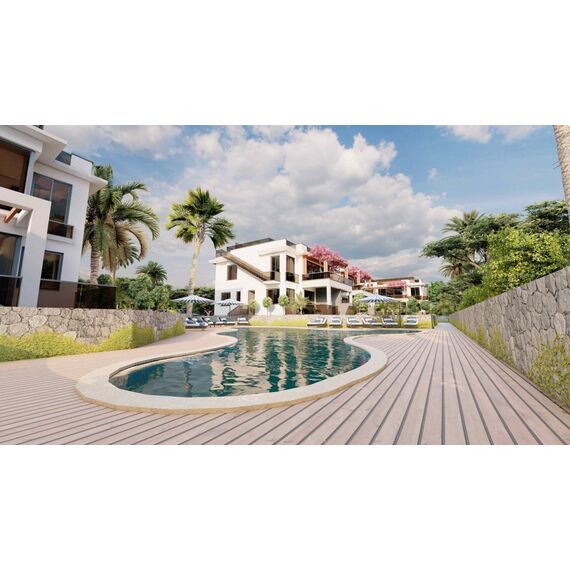 Квартира 2-комнатная 1+1 у моря в Алсанджаке площадь 70м² 1 этаж, изображение 3