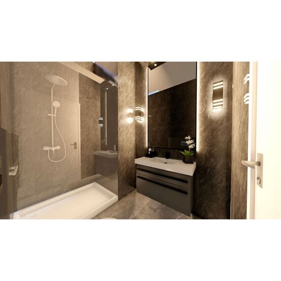 Квартира 3-комнатная 2+1 в Алсанджаке площадь 80м²