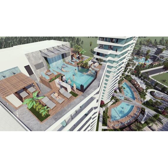 Квартира 1-комнатная студия 1+0 у моря в Искеле площадь 46м², изображение 6