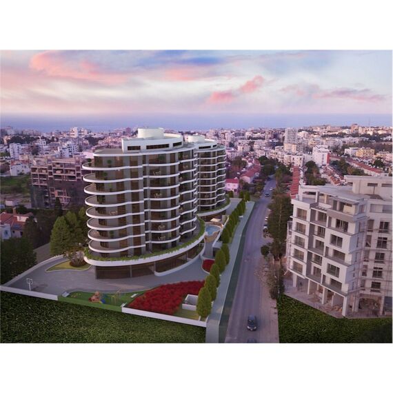 Квартира 1-комнатная студия 1+0 в центре Кирении площадь 45м² 3 этаж, изображение 19