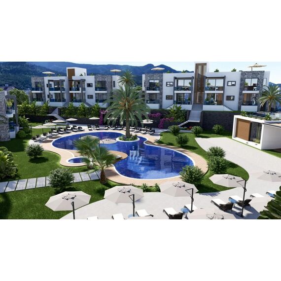 Квартира 2-комнатная 1+1 у моря в Бахчели площадь 52м², изображение 10