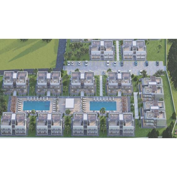Квартира 3-комнатная 2+1 в Карпасе площадь 100м²