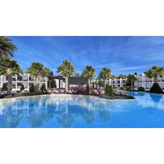 Apartment 1-room 1+0 studio by the sea in Bahcheli Cyprus area 43m² 1 floor, 7 image