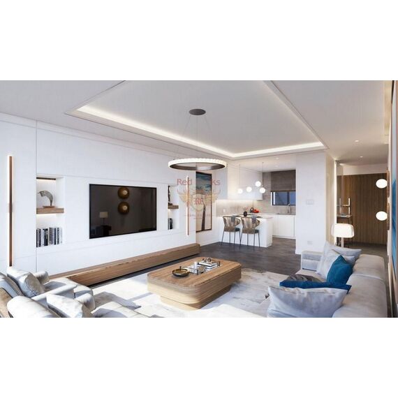Квартира 1-комнатная студия 1+0 в центре Кирении площадь 45м², изображение 3
