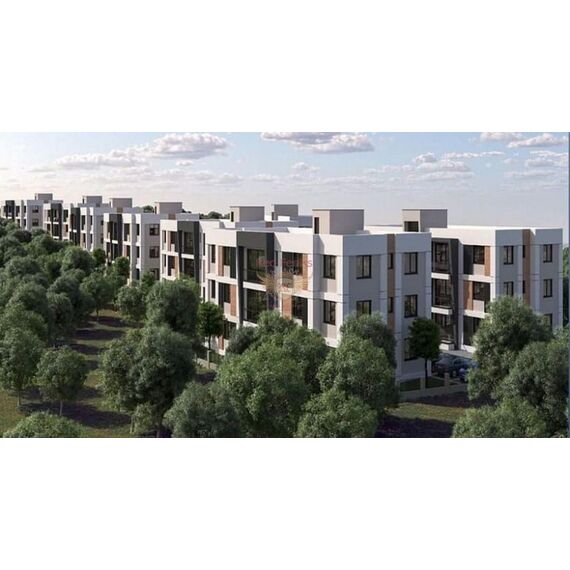 Квартира 2-комнатная 1+1 в центре Кирении площадь 48м², изображение 5