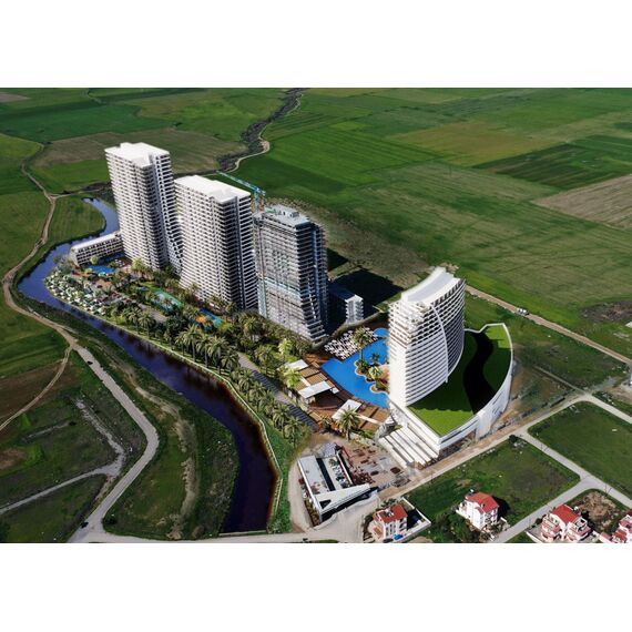 Квартира 2-комнатная 1+1 у моря в Искеле (Лонг Бич Искеле) площадь 71м² 14 этаж, изображение 15