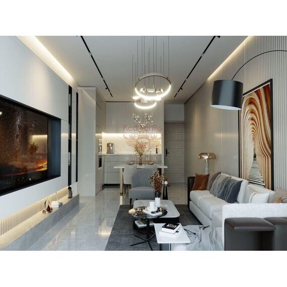 Квартира 3-комнатная 2+1 в центре Кирении площадь 85м², изображение 8
