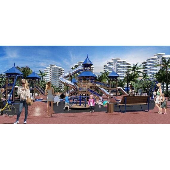 Квартира 3-комнатная 2+1 в Фамагусте (Газимагуса) площадь 127м²