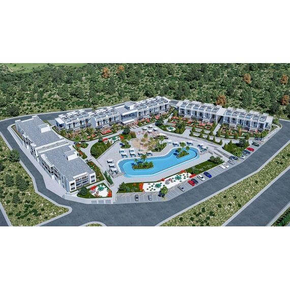 Квартира 3-комнатная 2+1 в центре Кирении площадь 68м², изображение 9