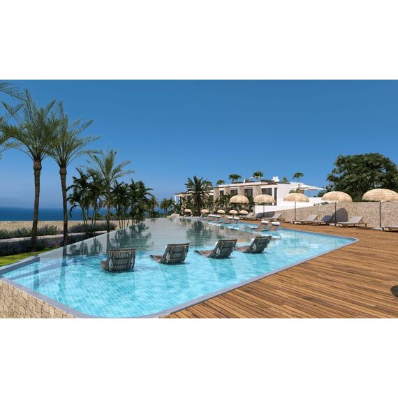 Apartment 1-room 1+0 studio by the sea in Esentepe Cyprus area 42m² 2 floor, 3 image