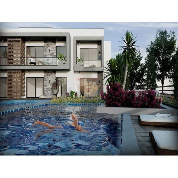 Apartment 2-room 1+1 in Kyrenia (downtown) Cyprus area 60m² , 4 image