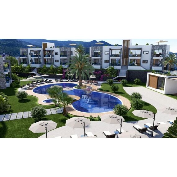 Apartment 2-room 1+1 in Kyrenia (downtown) Cyprus area 56m² , 2 image
