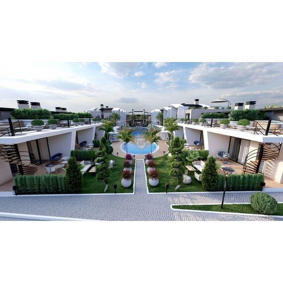 Квартира 2-комнатная 1+1 в центре Кирении площадь 52м², изображение 8