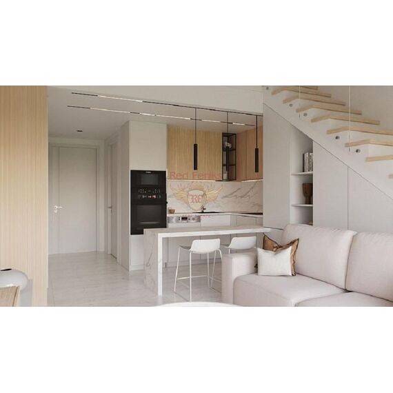 Apartment 2-room 1+1 in Famagusta (downtown) Cyprus area 55m² , 3 image
