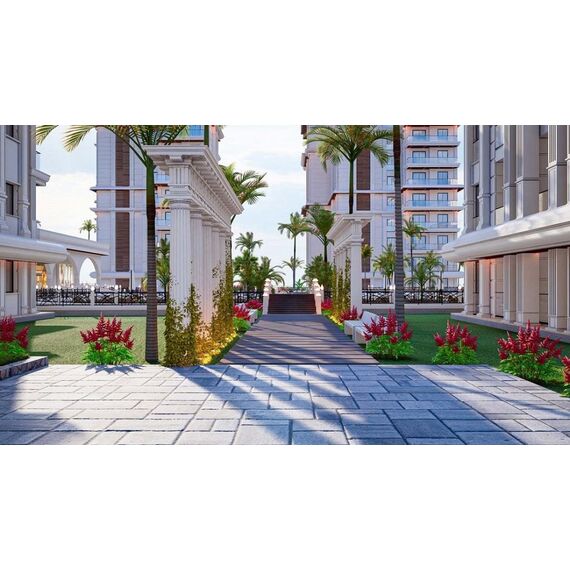 Apartment 1-room 1+0 studio by the sea in Iskele (Long Beach) Cyprus area 48m² , 7 image