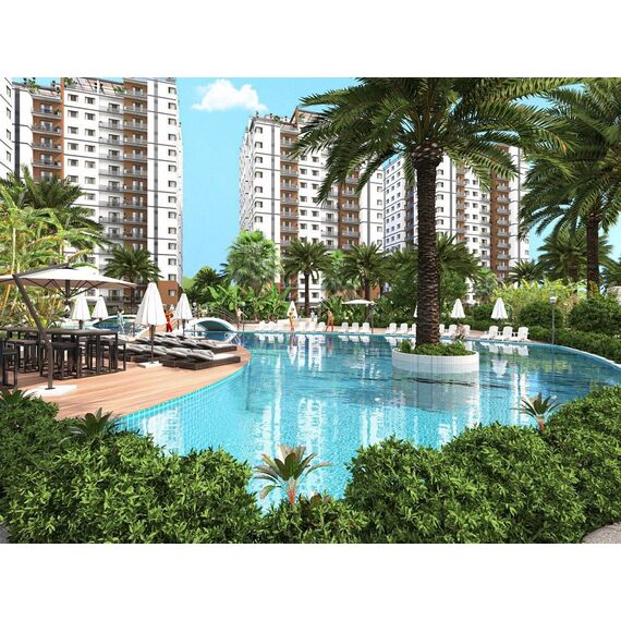 Apartment 2-room 1+1 by the sea in Iskele (Bogaz) Cyprus area 32m² , 2 image
