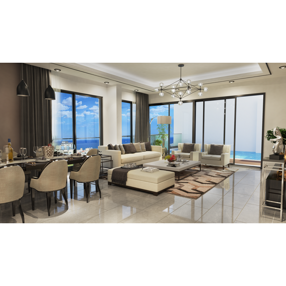 Квартира 4-комнатная 3+1 в центре Кирении площадь 165м², изображение 14