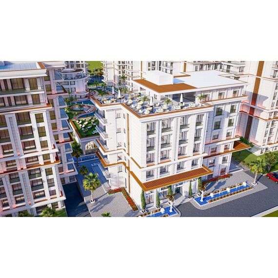 Apartment 1-room 1+0 studio by the sea in Iskele (Long Beach) Cyprus area 48m² , 11 image