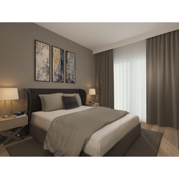 Квартира 2-комнатная 1+1 в Алсанджаке площадь 56м², изображение 10