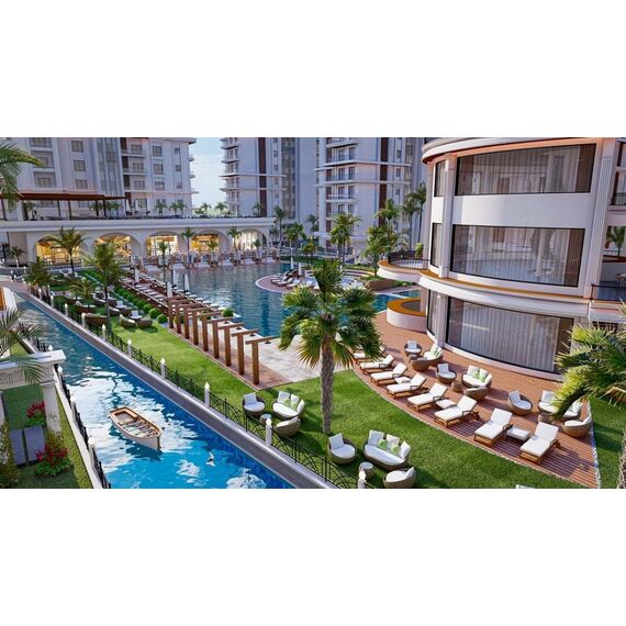Apartment 1-room 1+0 studio by the sea in Iskele (Long Beach) Cyprus area 48m² , 2 image