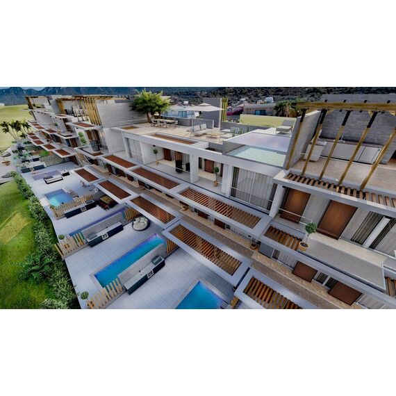 Apartment 3-room 2+1 by the sea in Esentepe Cyprus area 80m² , 14 image