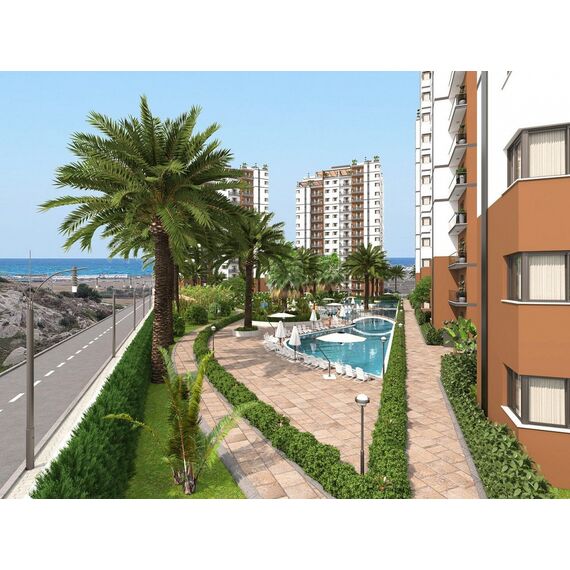 Квартира 3-комнатная 2+1 у моря в Искеле (Боаз) площадь 91м², изображение 2